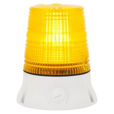 SIRENA Maják zábleskový MAXIFLASH X 12/24 V, ACDC, IP54, žlutá, světle šedá