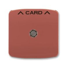 Kryt spínače kartového s čirým průzorem 3559A-A00700 R2 vřesová Tango ABB