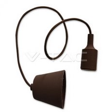 E27 Pendant Holder Brown,  VT-7228