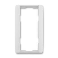 ELEMENT Dvojrámeček svislý bílá/ledová bílá ABB 3901E-A00121 01