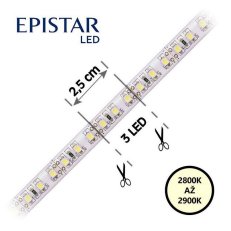 LED pásek 120LED/m 2835 IP20 2800-2900 K bílá 12V 30m FK TECHNICS 4739808-60