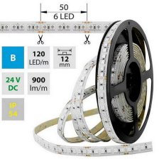 LED pásek SMD5050 B, 120LED, 5m, 24V, 28,8 W/m MCLED ML-126.678.60.0