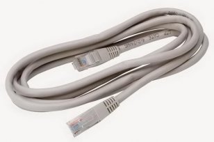 Síťový kabel CAT 6-UTP, s RJ 45 konektory, 2 m, šedý KOPP 33369549