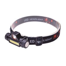 LED čelová nabíjecí svítilna, 3W + COB,150 + 60lm, Li-Ion SOLIGHT WN32