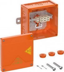 Kabelový rozbočovací box SPELSBERG WKE 4-3/3x6mm2 1SB oranžová IP66 E30-E90