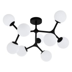 Stropní svítidlo MARAGALL 9xG9 černá/bílá 27W IP20 EGLO 39532