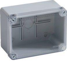 IP56 03 TRASP 05614 Rozváděč s průhlednými dveřmi 150x110x70 mm IBOCO 05614