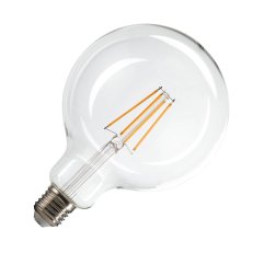 G125 E27 LED světelný zdroj transparentní 7,5 W 2700 K CRI 90 320° SLV 1005310