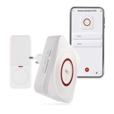 GoSmart Domovní bezdrátový zvonek P5735WS do zásuvky s WiFi EMOS P5735WS