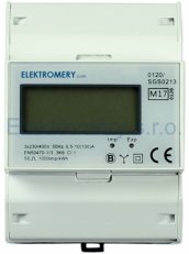 Elektroměry E802 SDM 72D 0,25 - 100A CZ CEJCH