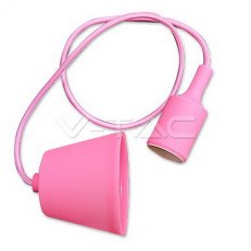 E27 Pendant Holder Pink,  VT-7228