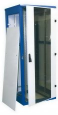 Stojanový rozvaděč 45U š.800mm hl.1000mm RAL 7035 + RAL 5005 SCHRACK DS458010-A