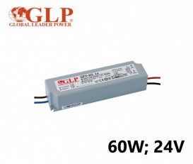 Zdroj konstantního napětí GPV 60W, 24V ALUMIA GPV-60-24