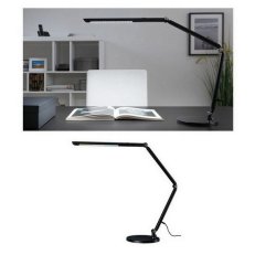 LED stolní lampa na psací stůl FlexBar černá 10,6W měnitelná bílá 3000K 78912