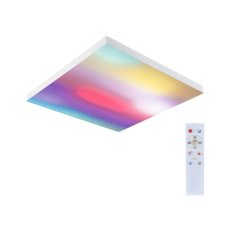 LED Panel Velora Rainbow dynamicRGBW hranaté 450x450mm RGBW bílá PAULMANN 79905