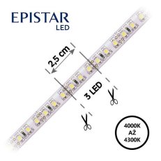 LED pásek 120LED/m 2835 IP20 4000-4300 K bílá 12V 30m FK TECHNICS 4739809-60