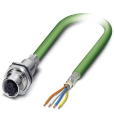 VS-OE-M12FSBP-93B-LI/2,0 Osazený kabel PROFINET 1416155