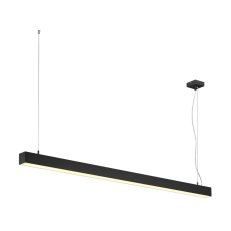 Q-LINE DALI SINGLE LED závěsné svítidlo stmívatelné 1 500 mm černé SLV 1001309