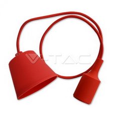 E27 Pendant Holder Red,  VT-7228