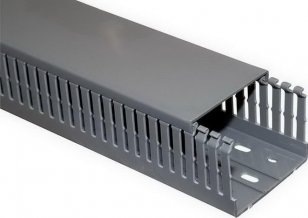 Kabelový kanál 80x60 (šxv), bezolovnatý, RAL7030 SCHRACK KVN08060--
