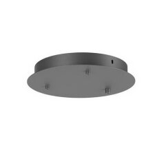 CANOPY RD D255 3 PENDANTS BK (TYCON) - driver included REDO CSL3RD255BK+D TYCON