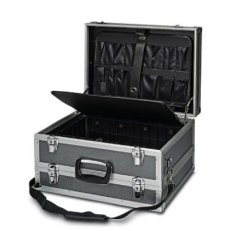 TOOL-CASE-2 EMPTY Kufr na nástroje, nevybavený, hardcace, dvě úrovně 1212636