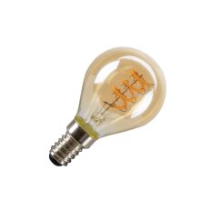 LED G45, LED žárovka, zlatá, E14, PHASE, 2W, 1800K SLV 1008649