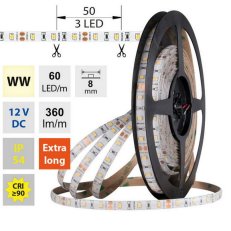 LED pásek SMD2835 WW, 60LED/m 5m, 12V, 4,8 W/m MCLED ML-121.845.60.0