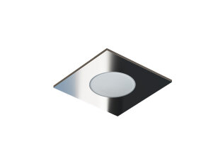 Podhledové svítidlo SPOTLIGHT IP65 SQUARE 3000K stříbrná PANLUX PN14100026