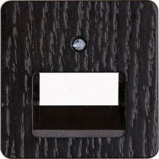 HK02 - UAE-Abdeckung, Schrägauslass, 1-2Anschlüsse,Farbe: wenge KOPP 349537009