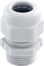 HYDRO-kabelová průchodka M20 s gumovým těsněním, prům. 6,5 až 14 mm