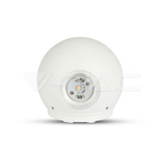 6W LED Wall Light Grey Body Round IP65 4