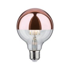 LED Globe 6,5 W E27 zrcadlový svrchlík měď teplá bílá PAULMANN 28674