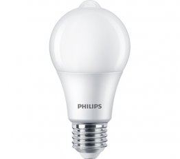LED žárovka PHILIPS LED Sensor 60W A60 E27 WW FR ND