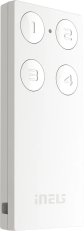 4 tlačítkový ovladač-klíčenka (bílá) RF KEY-40/W ELKO EP 8595188180740