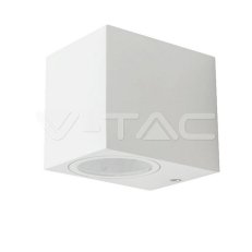 Wall Sleek Wall Fitting  Square White Bo