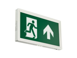 EM155C SLIM WL EXIT SIGN M3 ELB UP WH PHILIPS 871869979900700