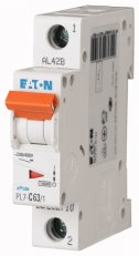 Jistič Eaton PL7-C63/1 63A 1-pólový (10kA) 262710