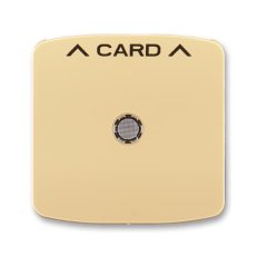 Kryt spínače kartového s čirým průzorem 3559A-A00700 D béžová Tango ABB