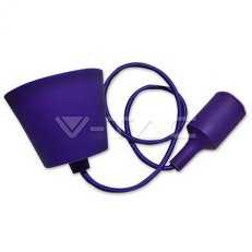 E27 Pendant Holder Purple,  VT-7228