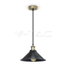 Závěsné svítidlo V-TAC Metal Black VT-7424