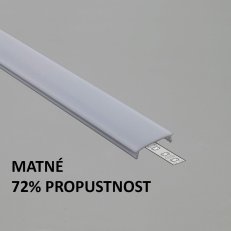 FKU-PC20-KLIK-2M-OP Plexi C20 KLIK matné pro FKU36,37, 2m FK TECHNICS 4738549