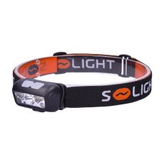 LED čelová nabíjecí svítilna 150 + 100lm bílé a červené světlo Li-Ion WN40