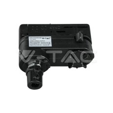 4 Track Light Adaptor Black,