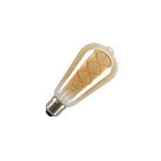 LED ST64, LED-žárovka, zlatá, E27, 4W, 1800K SLV 1008645