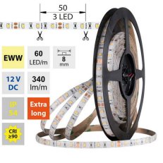 LED pásek SMD2835 EWW 60LED/m 5m, 12V, 4,8 W/m MCLED ML-121.846.60.0
