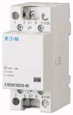Eaton 248850 Instalační stykač, 24V~, 25A, 2zap. 2vyp. kont. Z-SCH24/25-22
