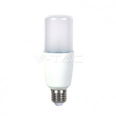LED žárovka V-TAC 8W E27 T37 Plastic 3000K VT-237