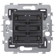 4násobné tlačítko 24V + modré LED NIKO 170-47160