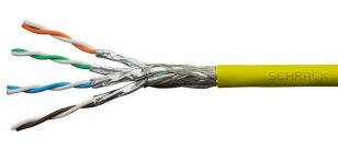 Kabel S/FTP Cat.7 1000 MHz 4x2xAWG23, LS